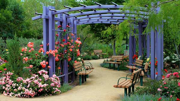 Botanical Garden entrance at the Las Vegas Springs Preserve