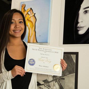 Scholastic Art & Writing Awards Gold Key winner