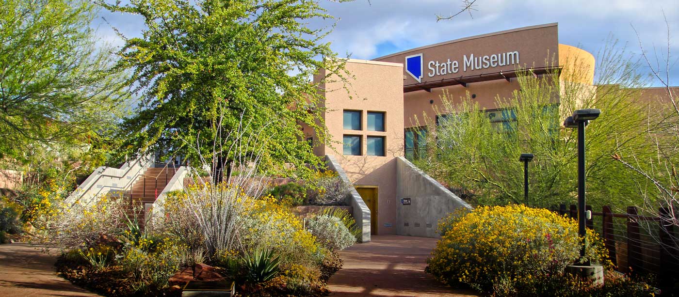 Exterior of the Nevada State Museum, Las Vegas