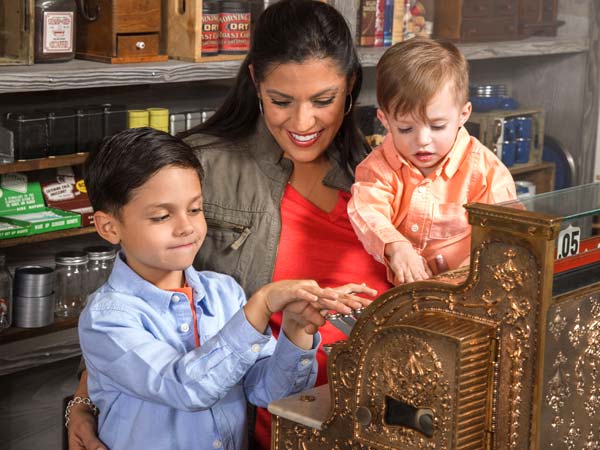 Boomtown 1905 exhibit