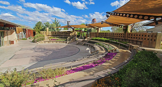 Garden Amphitheater (ceremony location)